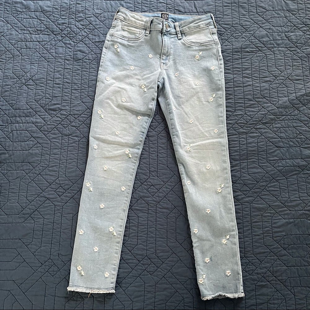 Gap Kids Stretch Ankle Jeans size 12